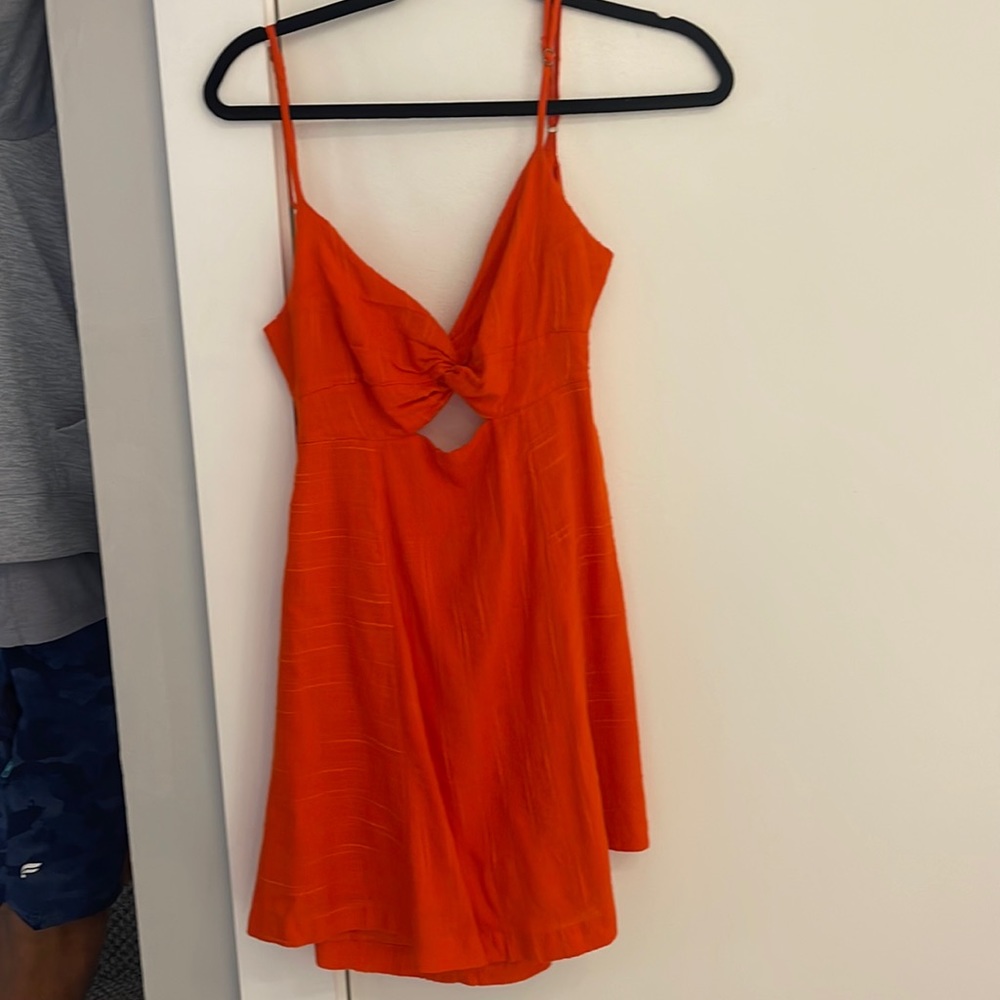 NWT L*Space Sofia Cover up Dress in Poppy red